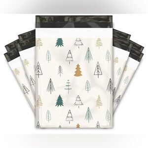 Christmas Tree 20 poly Mailers size 10 x 13 multi color